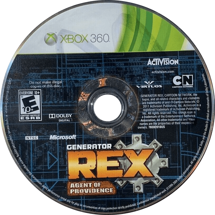 Generator Rex: Agent of Providence media 2 for Xbox 360